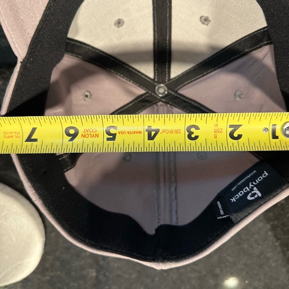 PONYBACK LIGHT GRAY HAT Size  Med/ Large - Picture 11 of 11